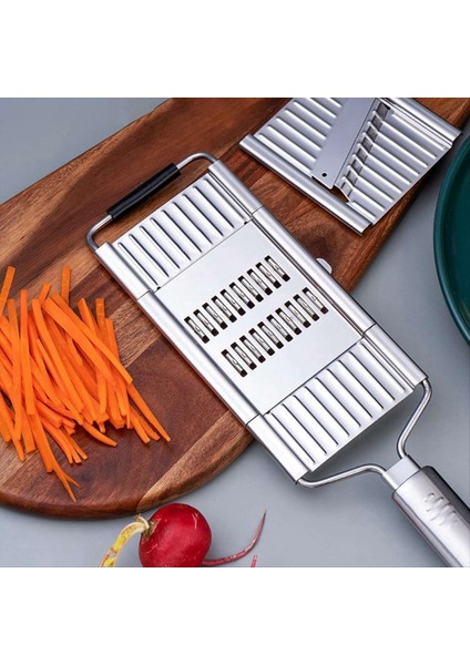 Çok Amaçlı Sebze Kesici, Çok Sebze Kesici, Taşınabilir Paslanmaz Çelik Sebze Kesici B (Yurt Dışından) fırsatları