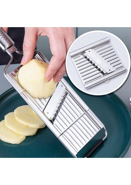 Çok Amaçlı Sebze Kesici, Çok Sebze Kesici, Taşınabilir Paslanmaz Çelik Sebze Kesici B (Yurt Dışından) indirimleri