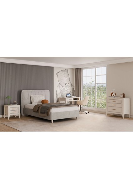 Charm Bazalı Karyola - 100 cm - Başlıksız