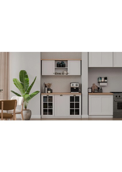 Loures Mutfak Bangosu Üst Modül