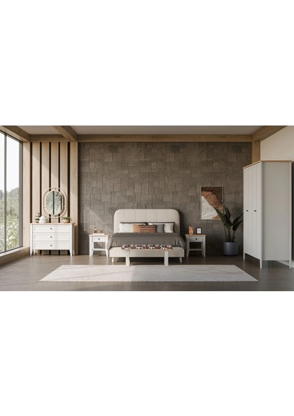 Calmera Başlıksız Bazalı Karyola - 160 cm fırsatları