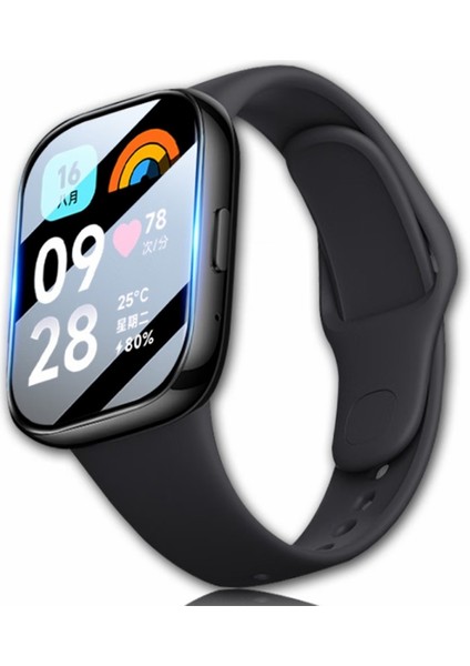 Xiaomi Redmi Watch 3 Lite/watch 3 Active 3D Pet Ekran Koruyucu Siyah Kenarlı Çizilmez Saat Ekran Filmi Için 1 Adet (Yurt Dışından) modelleri