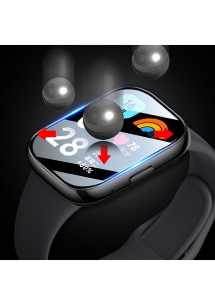 Xiaomi Redmi Watch 3 Lite/watch 3 Active 3D Pet Ekran Koruyucu Siyah Kenarlı Çizilmez Saat Ekran Filmi Için 1 Adet (Yurt Dışından) fırsatları