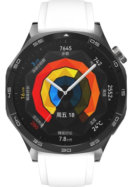 Xiaomi Watch S4 Sport/redmi Watch 5 Active Saat Bandı Için Gümüş Tokalı 22 mm Silikon Kayış - Beyaz (Yurt Dışından) indirimleri