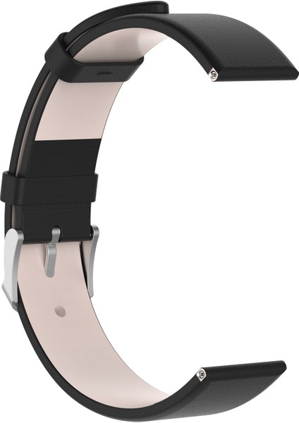 Xiaomi Mi Watch Için 18 mm Deri Akıllı Saat Kayışı Değişimi - Siyah (Yurt Dışından) fiyatları