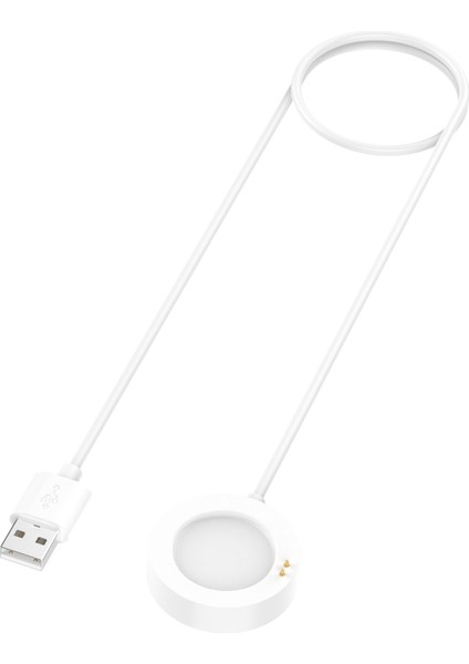 Xiaomi Watch S4/2/h1/2 Pro/s3/s2 Manyetik Şarj Kablosu 1 M Akıllı Saat Şarj Cihazı - Beyaz (Yurt Dışından)