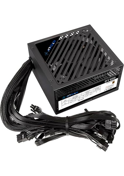 DY600 600W80 Plus Bronze Siyah Güç Kaynağı fırsatları