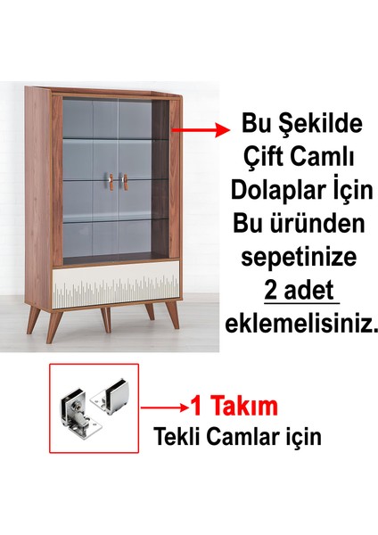 1 Takım Cam Kapak Menteşesi Dolap Kapak Bağlantı Aparatı Mobilya Menteşe Sistemleri Krom Metal modelleri