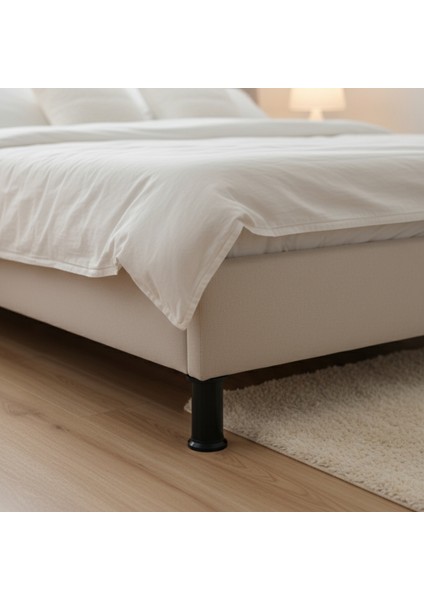 4 Adet Plastik Ayak Dolap Mobilya Tezgah Yükseltici Yükseltme Ayağı Ayarlanabilir 12 cm Siyah fırsatları