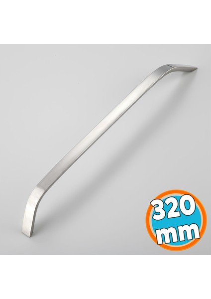 Mobilya Çekmece Mutfak Dolabı Dolap Kapak Kulpları Kulb Kulpu 32 cm Metal Inox Kulp 320 mm