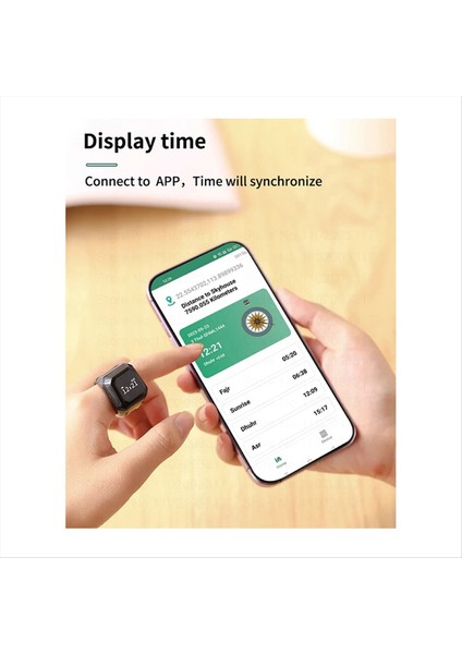 Akıllı Bluetooth Halkası Çok Fonksiyon Uygun Bluetooth Parmak Sayaç Time Counter, Pembe (Yurt Dışından) fiyatları