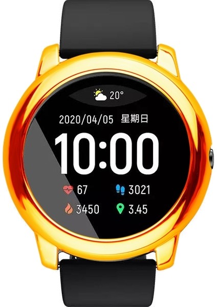 Xiaomi Haylou Solar LS05-GOLD Için Pc Elektroliz Kaplama Sert Kılıf Darbeye Dalı Akıllı Saat Çerçeve Kapağı (Yurt Dışından) modelleri