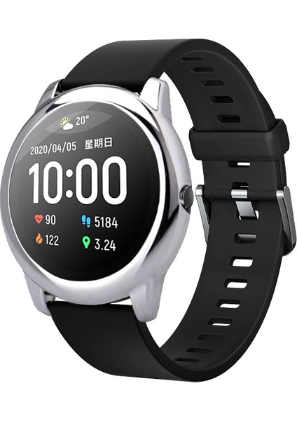Xiaomi Haylou Solar LS05-GÜMÜŞ Için Pc Elektroliz Sert Kılıf Darbeye Dalı Akıllı Saat Çerçeve Kapağı (Yurt Dışından) fiyatları