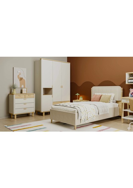 North Bazalı Karyola - 100 cm - Başlıksız modelleri