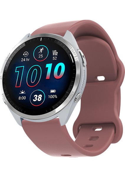 Evrensel 22 mm Silikon Saat Kayışı Düz Renk Şeklinde Tokalı Yedek Bant - Mor Pus (Yurt Dışından) indirimleri