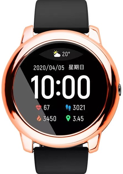 Xiaomi Haylou Solar LS05-GÜL Altın Için Pc Elektroliz Sert Kılıf Darbeye Dalı Akıllı Saat Çerçeve Kapağı (Yurt Dışından) modelleri