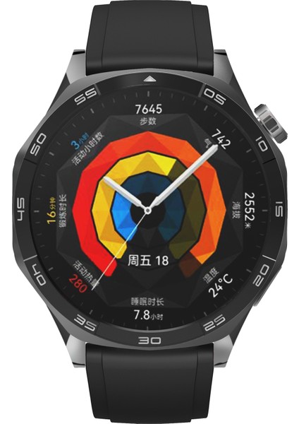 Xiaomi Watch S4 Sport/redmi Watch 5 Active Saat Bandı Için Gümüş Tokalı 22 mm Silikon Kayış - Siyah (Yurt Dışından) indirimleri