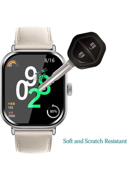 Xiaomi Redmi Watch 4 Pc Için 1 Adet + Pet Film 3D Akıllı Saat Ekran Koruyucu (Yurt Dışından) modelleri