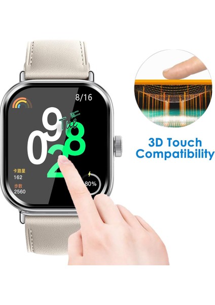 Xiaomi Redmi Watch 4 Pc Için 1 Adet + Pet Film 3D Akıllı Saat Ekran Koruyucu (Yurt Dışından) fırsatları