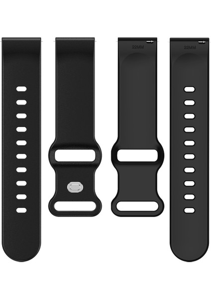 Evrensel 22 mm Silikon Saat Kayışı Düz Renk Şeklinde Tokalı Yedek Bant - Sarı (Yurt Dışından) fiyatları