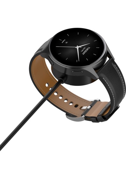 Xiaomi Watch S4/2/h1/2 Pro/s3/s2 Manyetik Şarj Kablosu 1 M Akıllı Saat Şarj Cihazı - Siyah (Yurt Dışından) modelleri