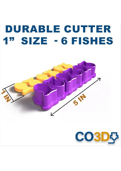 Japon Balığı Kurabiye Kalıp Seti, Plastik Balık Şeklindeki Atıştırmalık Pişirme Kalıbı, Kek, Bisküvi, Balık Şeklindeki Yiyecekler Için Uygun (Yurt Dışından) fiyatları