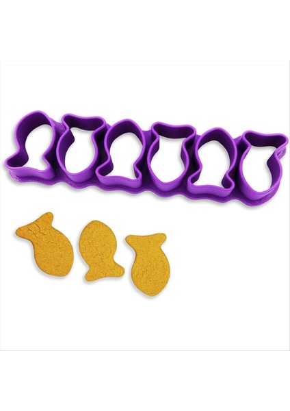 Japon Balığı Kurabiye Kalıp Seti, Plastik Balık Şeklindeki Atıştırmalık Pişirme Kalıbı, Kek, Bisküvi, Balık Şeklindeki Yiyecekler Için Uygun (Yurt Dışından) fırsatları