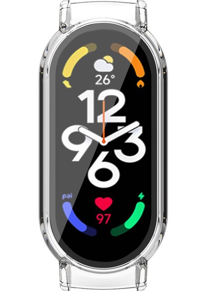 Xiaomi Mi Band 7/band 7 Nfc Saat Kılıfı ve Temperli Cam Ekran Koruyucu - Şeffaf (Yurt Dışından) fiyatları