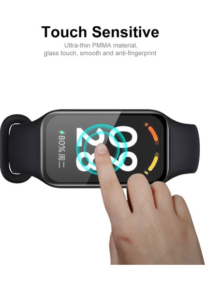 Enkay Hat Prınce 2 Adet/set Redmi Band 2 Koruyucu Film 3D Kavisli Pmma Akıllı Saat Ekran Koruyucu Yumuşak Pc Kenar Çizilmez Hd Şeffaf Tam Kaplama Filmi (Yurt Dışından) fırsatları