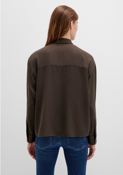 Yeşil Tencel Tm Liyosel Gömlek 1211354-71540 indirimleri