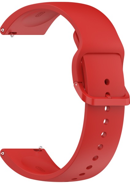 Xiaomi Redmi Watch 5 Lite Band Su Geçirmez Ter Geçirmez Yumuşak Silikon Spor Kayışı-Kırmızı (Yurt Dışından) fırsatları