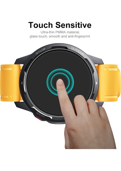 Enkay Hat Prınce Tam Kapsama 3D Kavisli Yumuşak Pc Kenar + Pmma Ultra Ince Sertlik Hd Şeffaf Ekran Koruyucu Xiaomi Watch Color 2 Için (Yurt Dışından) indirimleri
