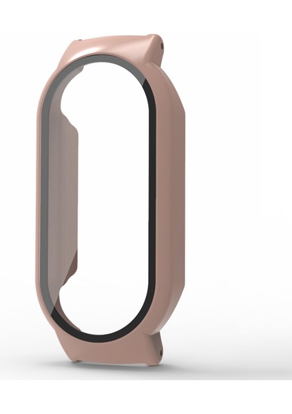 Xiaomi Mi Band 7/band 7 Nfc Saat Kılıfı ve Temperli Cam Ekran Koruyucu - Pembe (Yurt Dışından)