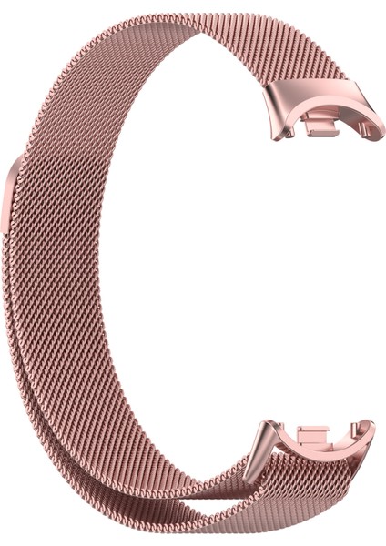 Xiaomi Akıllı Bileklik 9 Nfc/9/8 Nfc/8 Metal Saat Kayışı Örgü Stili Bilek Bandı - Gül Pembesi (Yurt Dışından) fiyatları