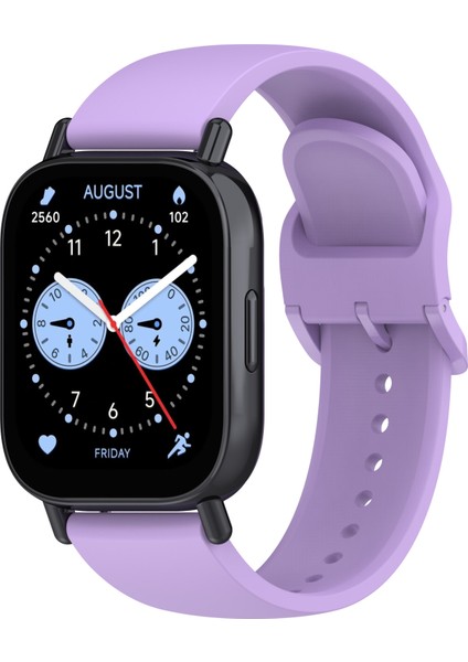 Xiaomi Redmi Watch 5 Lite Band Su Geçirmez Ter Geçirmez Yumuşak Silikon Spor Kayışı - Mor (Yurt Dışından) modelleri