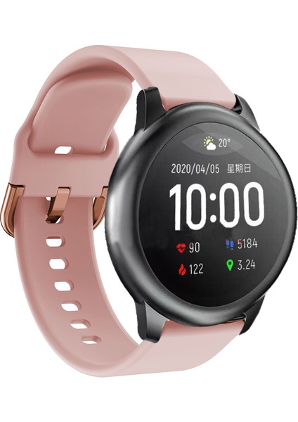 Xiaomi Haylou Solar-Pembe Için Silikon Akıllı Saat Kayışı Değişimi (Yurt Dışından) modelleri