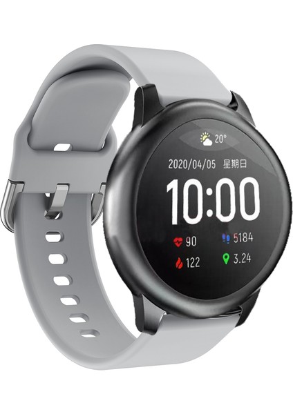 Xiaomi Haylou Solar-Grey Için Silikon Akıllı Saat Kayışı Değişimi (Yurt Dışından) modelleri