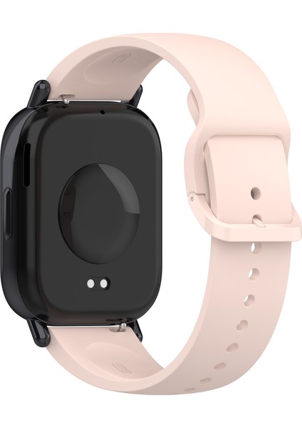 Xiaomi Redmi Watch 5 Lite Band Su Geçirmez Ter Geçirmez Yumuşak Silikon Spor Kayışı - Açık Pembe (Yurt Dışından)