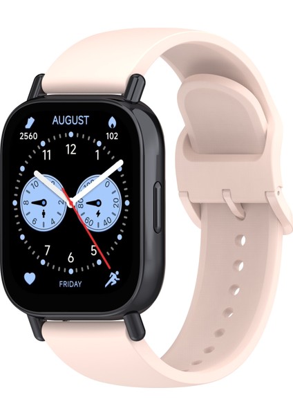 Xiaomi Redmi Watch 5 Lite Band Su Geçirmez Ter Geçirmez Yumuşak Silikon Spor Kayışı - Açık Pembe (Yurt Dışından) modelleri