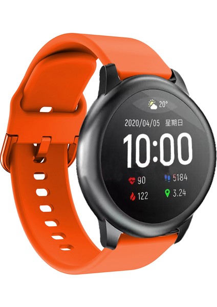 Xiaomi Haylou Solar-Turuncu Için Silikon Akıllı Saat Kayışı Değişimi (Yurt Dışından) fırsatları