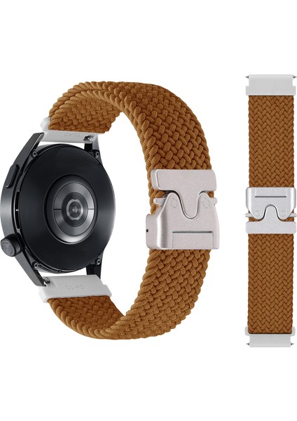22 mm Evrensel Bileklik Paraşüt Tokalı Naylon Örgülü Akıllı Saat Kayışı - Kahve (Yurt Dışından) indirimleri