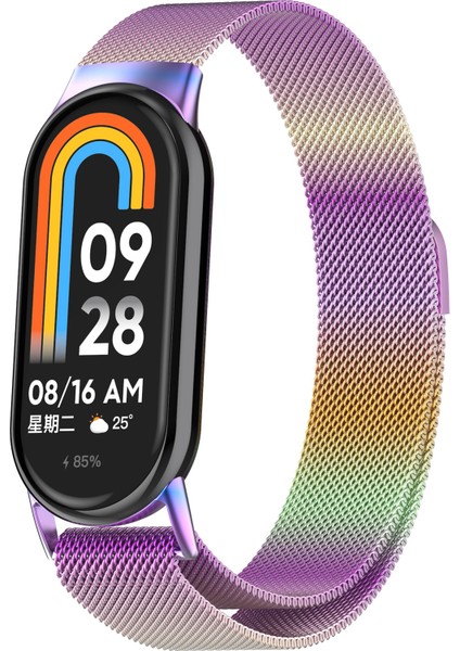 Xiaomi Akıllı Bileklik 9 Nfc/9/8 Nfc/8 Metal Saat Kayışı Örgü Stili Bilek Bandı - Çok Renkli (Yurt Dışından) fırsatları