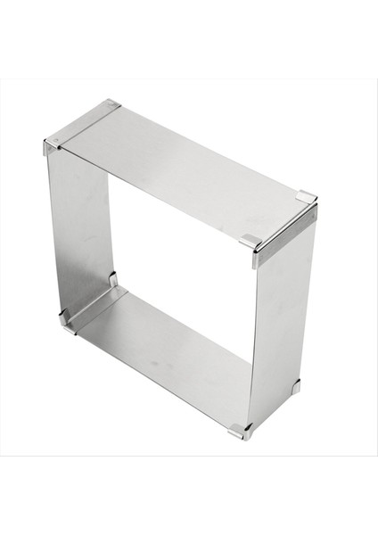 Bakeware Ayarlanabilir Musluk Halkası Tatlı Pişirme Aracı Paslanmaz Çelik Diy Kek Dekorasyon Kalıp Kare Kek Kalıp (Yurt Dışından) fiyatları