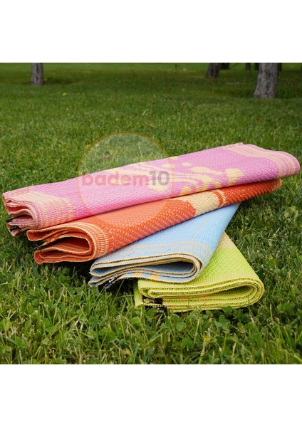 Hasır Halı Kilim Piknik Cami Park Plaj Bahçe Balkon Teras Kamp Outdoor Karavan Mat 60X140 cm Plastik indirimleri