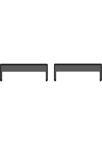 1 Çift Metal Bağlantı Seti Evrensel 22 mm - 20 mm Yaylı Bağlantılı Saat Kayışı Adaptörü - Siyah (Yurt Dışından)