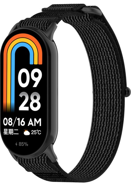 Xiaomi Akıllı Bileklik 9 Nfc/9/8 Nfc/8 Saat Kayışı Nefes Alabilir Naylon Spor Kayışı-Siyah+Gri (Yurt Dışından) fırsatları