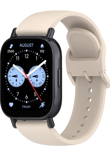 Xiaomi Redmi Watch 5 Lite Band Su Geçirmez Ter Geçirmez Yumuşak Silikon Spor Kayışı - Fildişi Beyazı (Yurt Dışından) modelleri