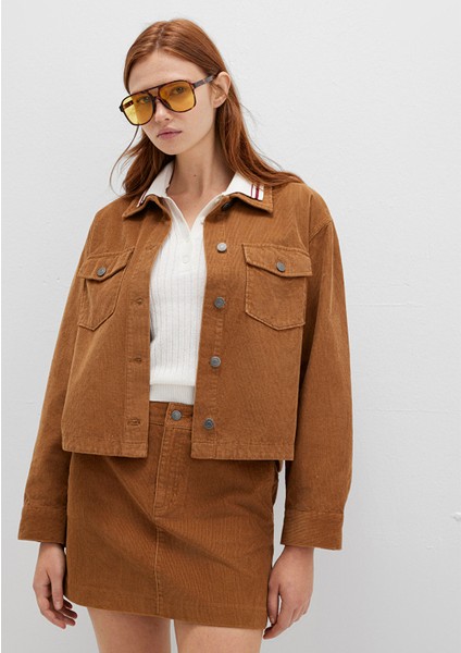 Kahverengi Kadife Gömlek 1211405-91393