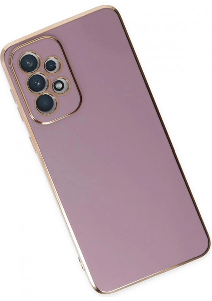 Samsung Galaxy A73 5g Kılıf Volet Silikon - Mor (K95) fiyatları