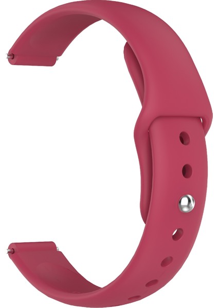 12 mm Evrensel Akıllı Saat Ters Tokalı Silikon Saat Kayışı Için Yedek Bant - Şarap Kırmızısı (Yurt Dışından) fırsatları